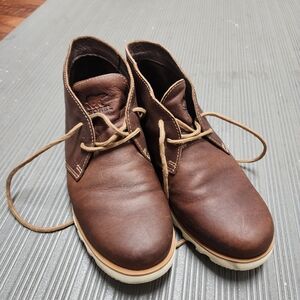 Sorel Men's Brown Leather Chukka Boots Waterproof 9.5